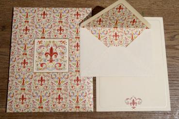Preview: Briefpapier Giglio im Set 10/10 Stück in Geschenkmappe